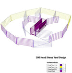 200 Head Sheep Yard Design