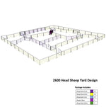 2600 Head Sheep Yard Design