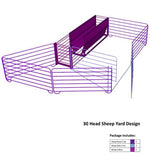 30 Head Sheep Yard Design