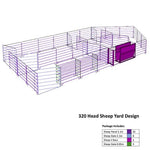 320 Head Sheep Yard Design