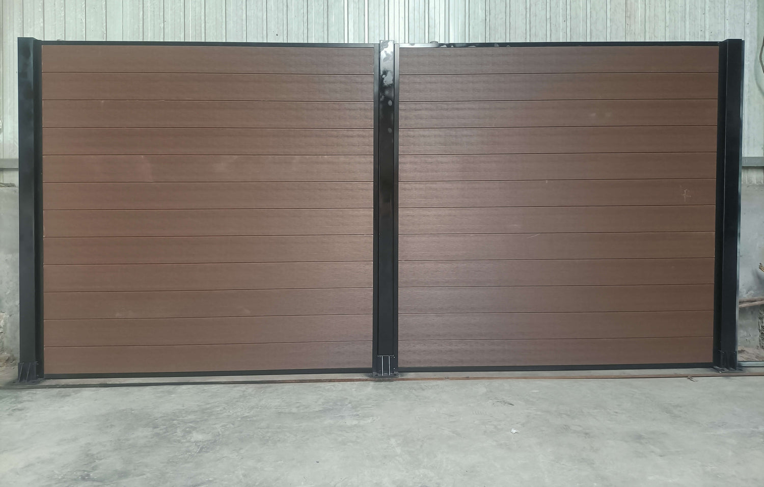 1.8m high x 1.8m wide WPC Fence