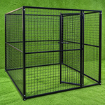 Galvanised Steel Powder Coated Dog Kennel( 2m x 2m x 1.84m)