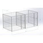 2 sets Pet enclosure -  1.8m high