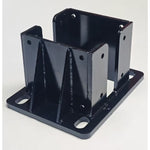 Security fence base plate - 100mm x 100mm