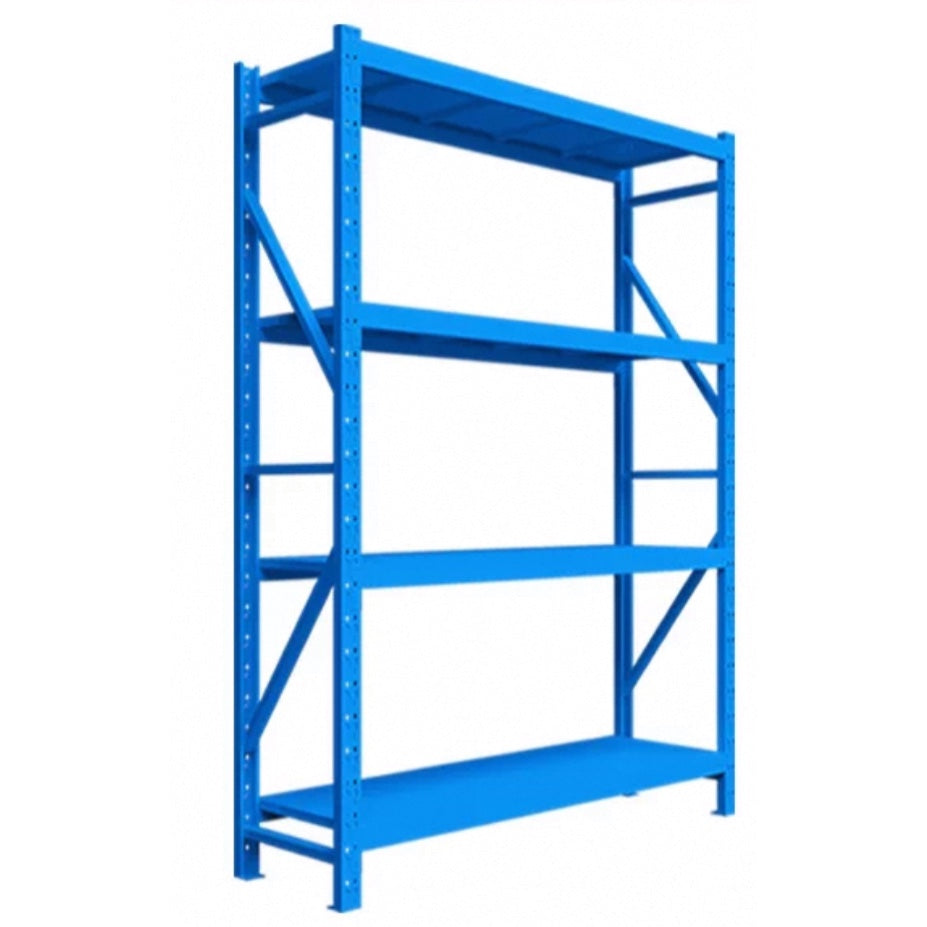1.2m long x 2m high x 0.5m deep, 200KG/layer - Blue