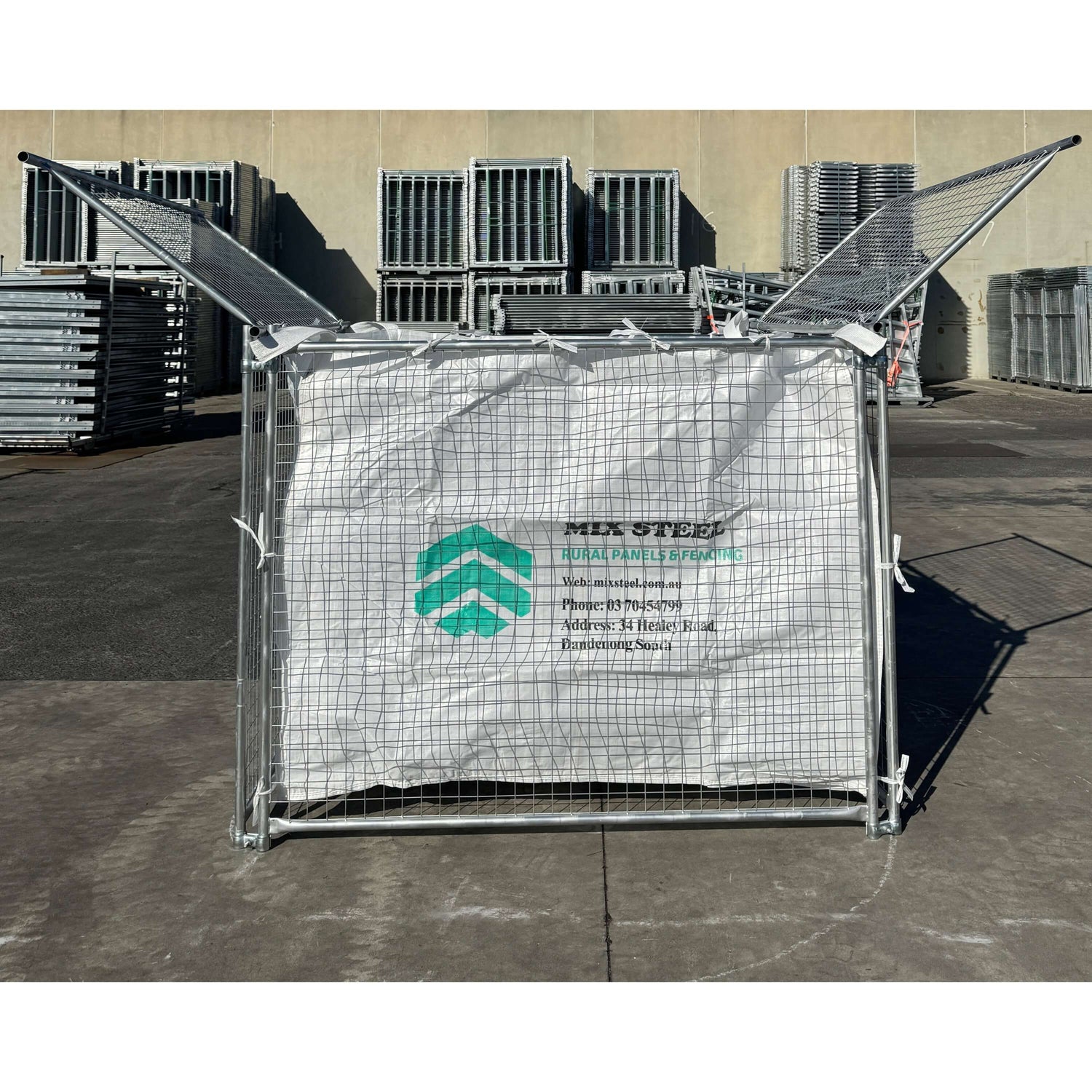 Skip Bin with Skip Bag