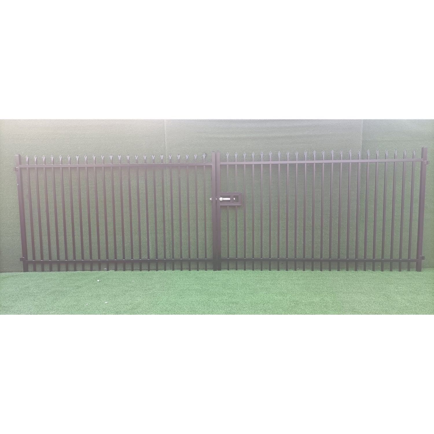 2.1m high x 6m long Double Swing Gate