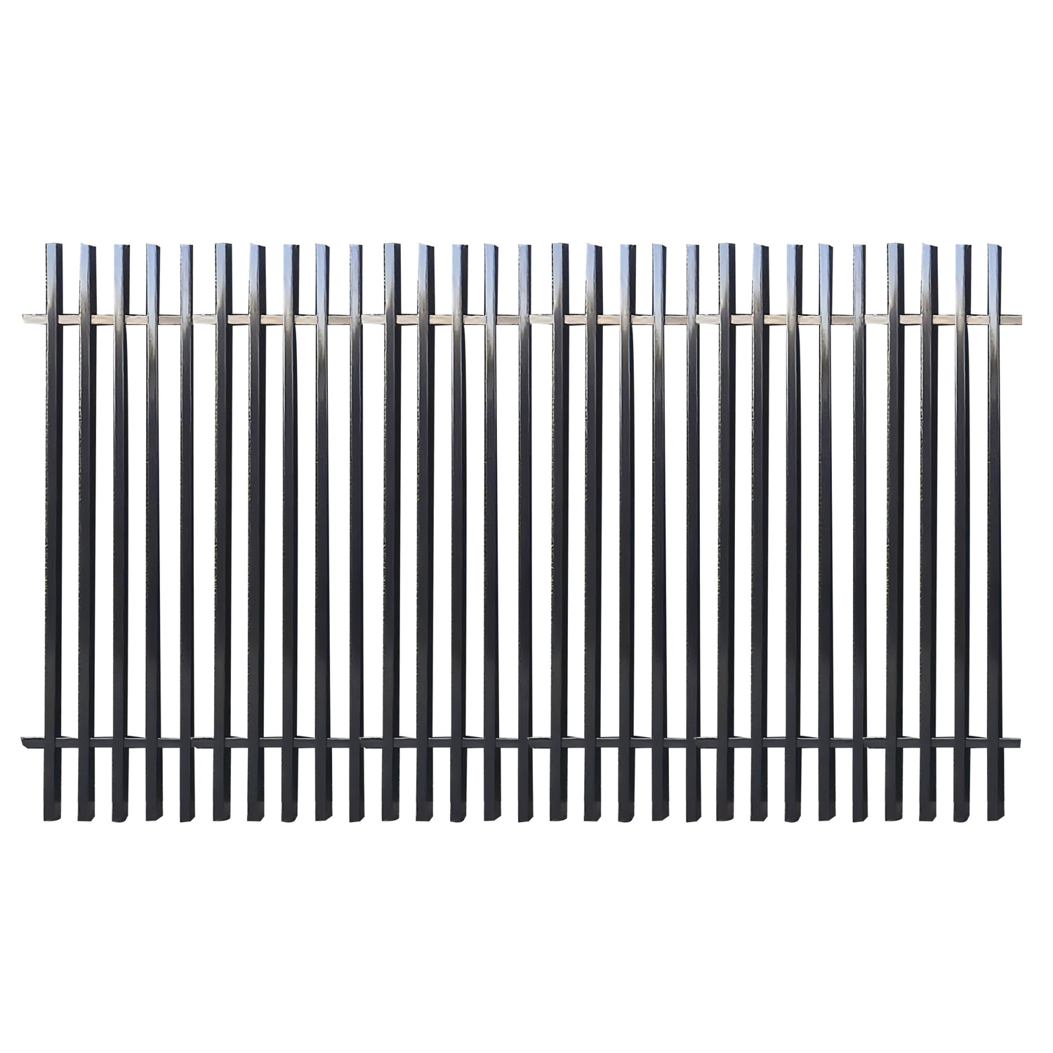 1.2m high x 2m long Steel Blade Fence