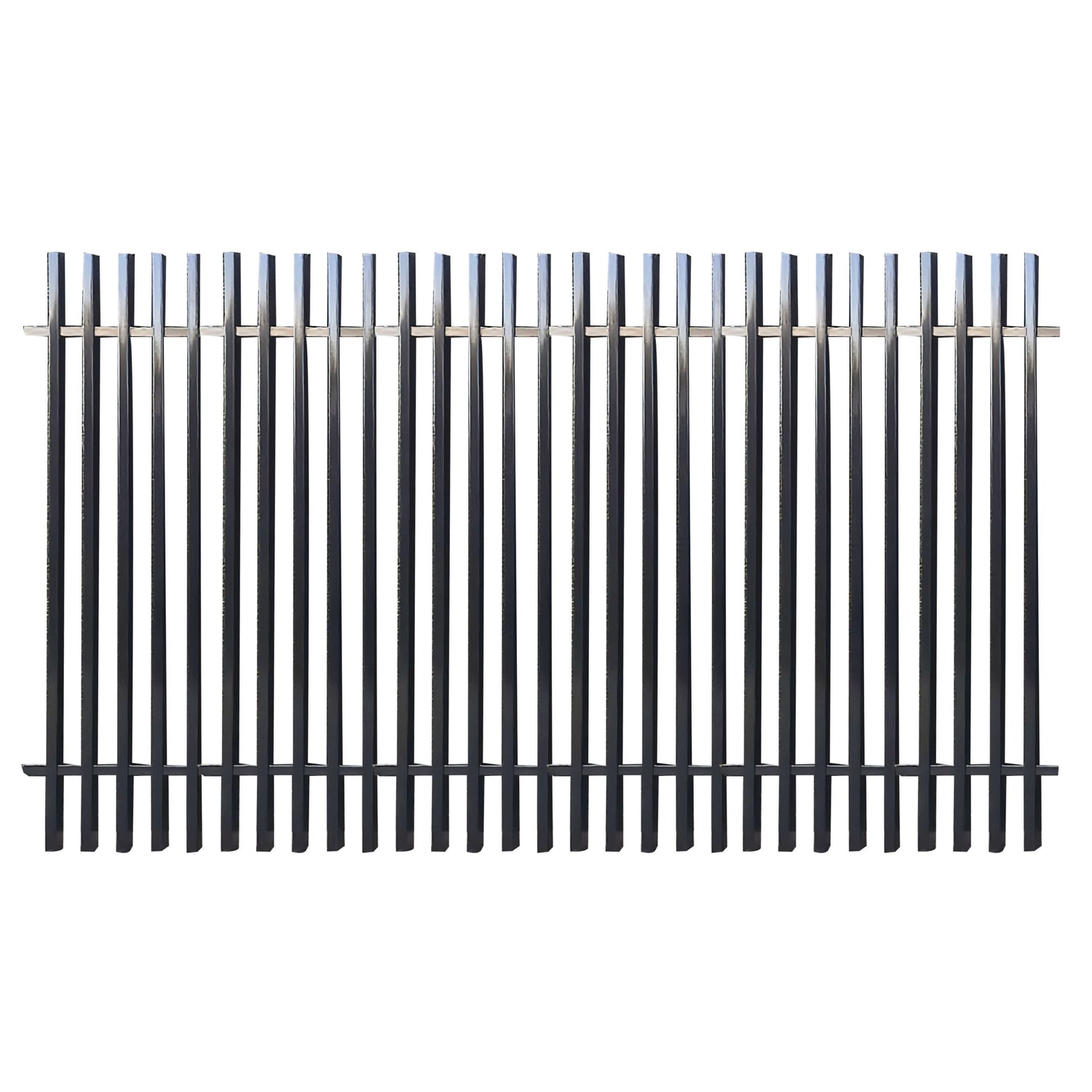 1.2m high x 2m long Steel Blade Fence