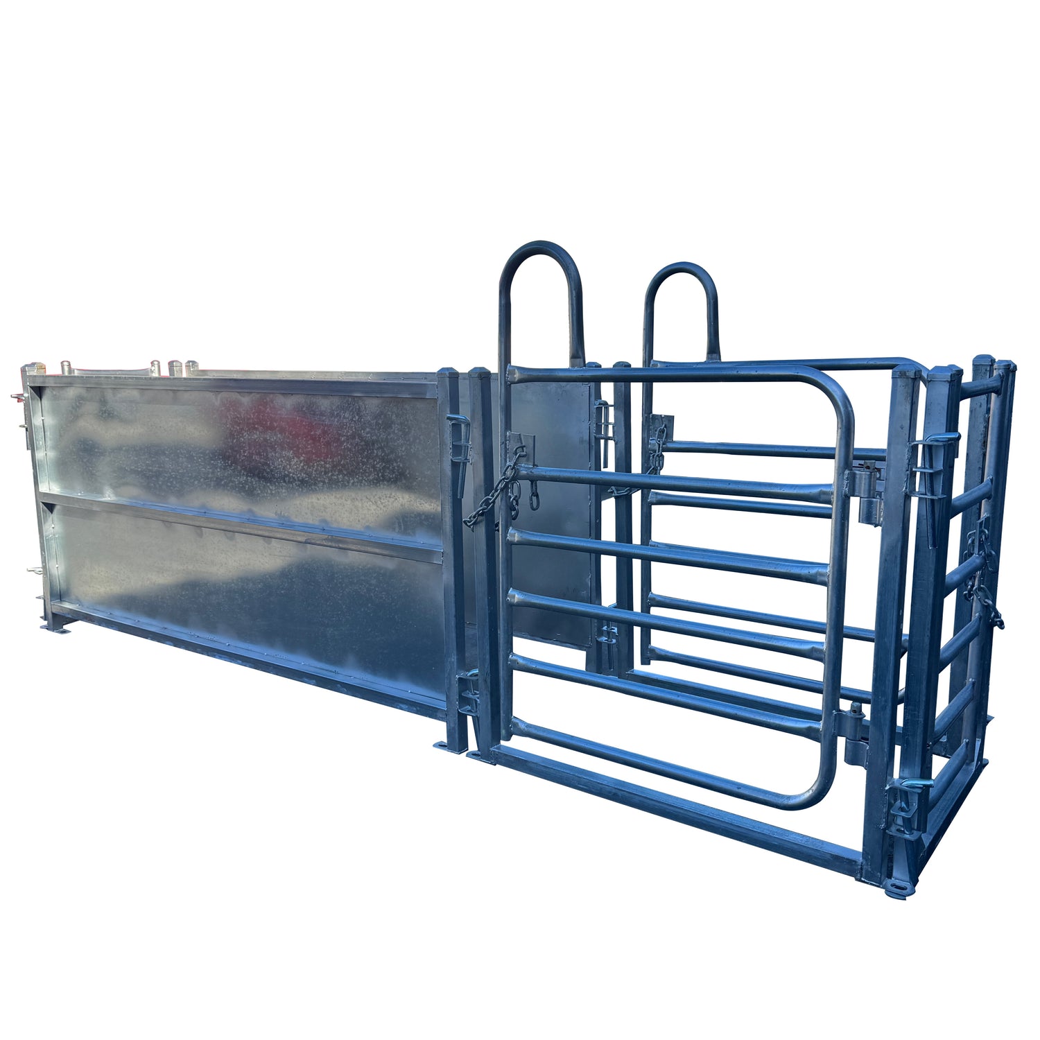 Economical Sheep Drafting Race with Blind Panel - 1m high x 3.2m long