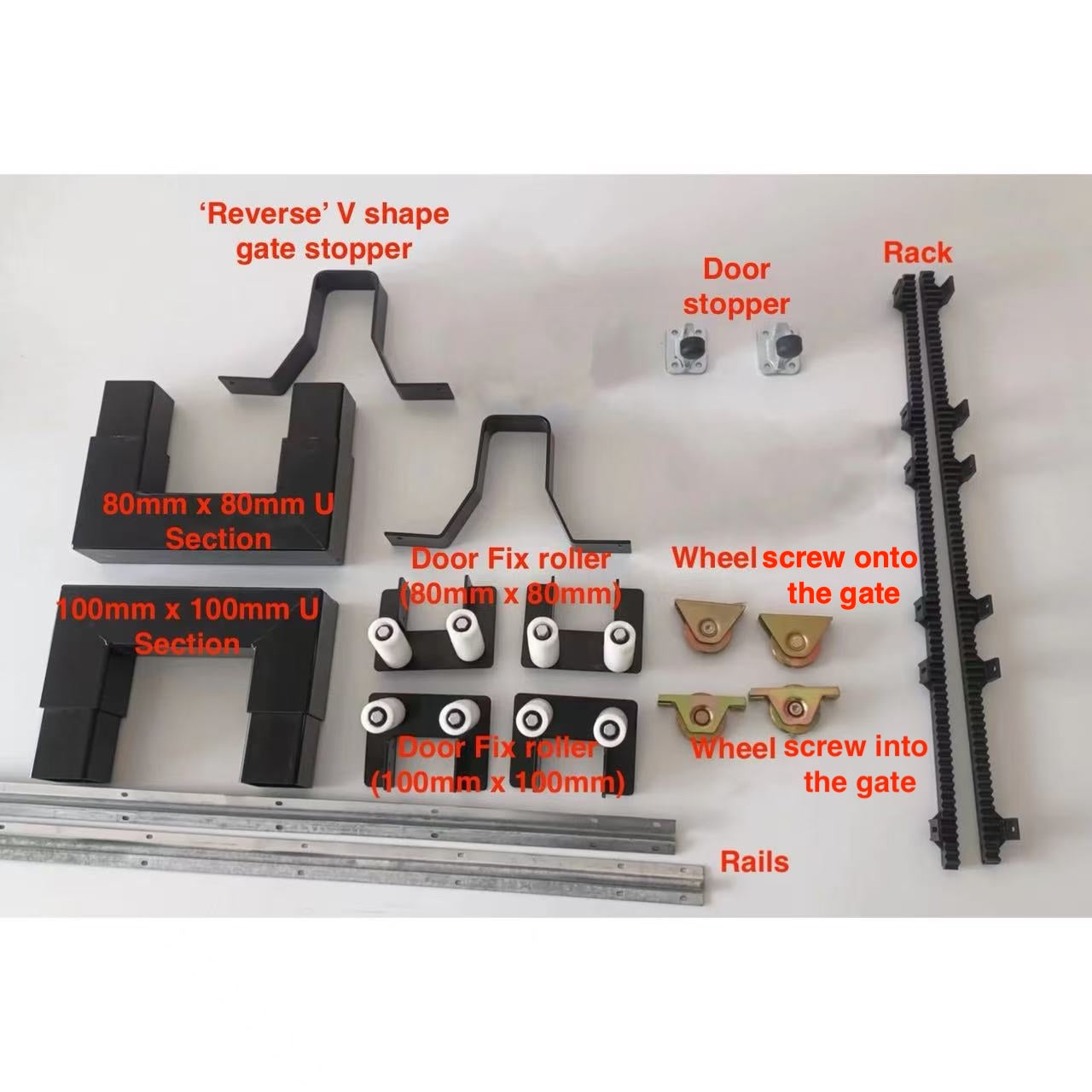 Electric Sliding Gate Accessories (sell separately)