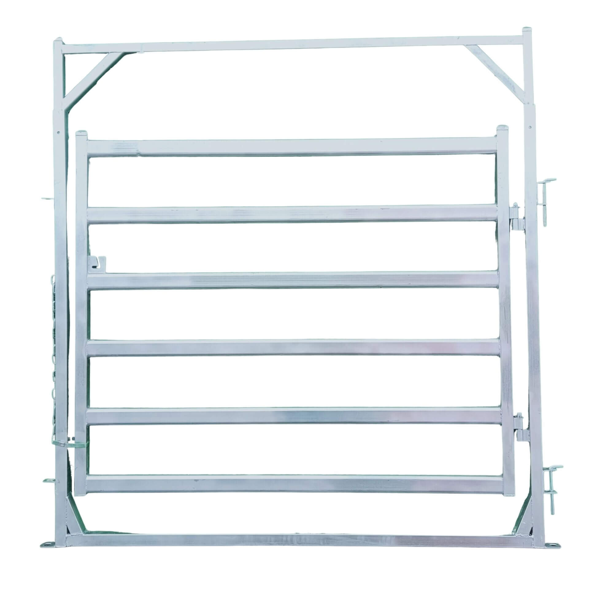 Heavy Duty Adjustable Cattle Panel Gate 2.3m H x 2.18m W - 73KG – Mixsteel