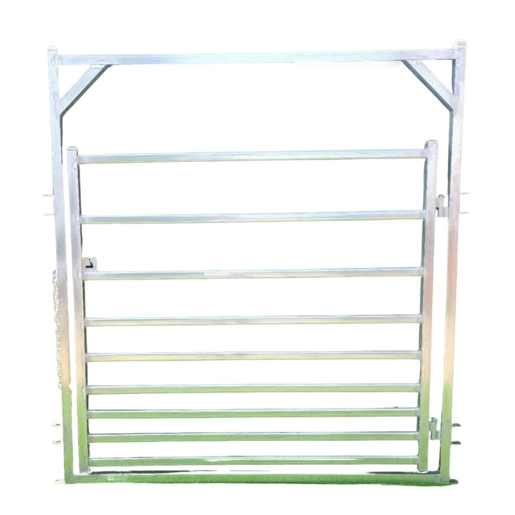 9 Rails Horse Panel Gate with 9 Rails – Mixsteel