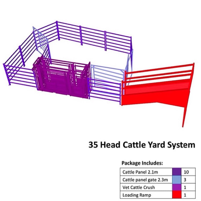 35 Head Cattle Yard Design