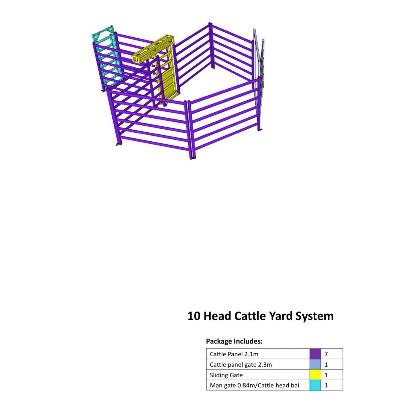 Small Cattle Yard Designs