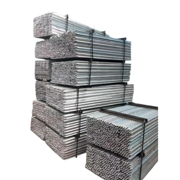1.35m long Galvanised Hot Dip Star Picket